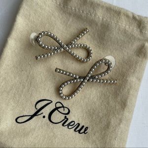 J. Crew Bow Earrings